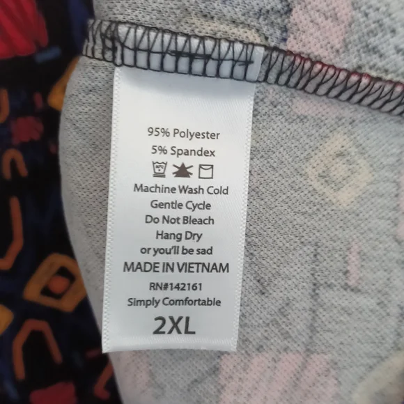 NWOT - LULAROE - CASSIE PENCIL SKIRT - 2XL - Picture 5 of 6